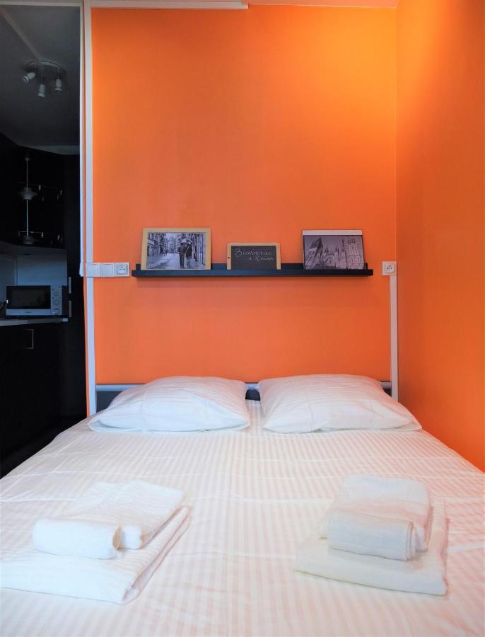 Studio tout équipé - 300m gare Rouen Extérieur photo